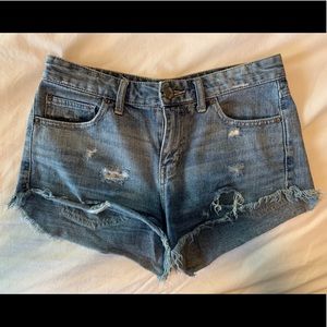 Free People jean shorts